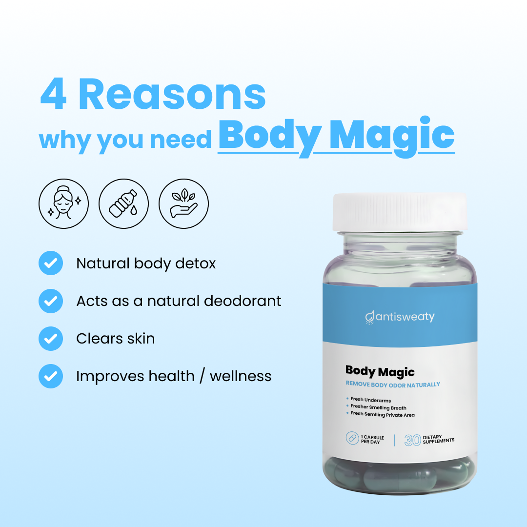 Body Magic – Chlorophyll Pill for Body Odor