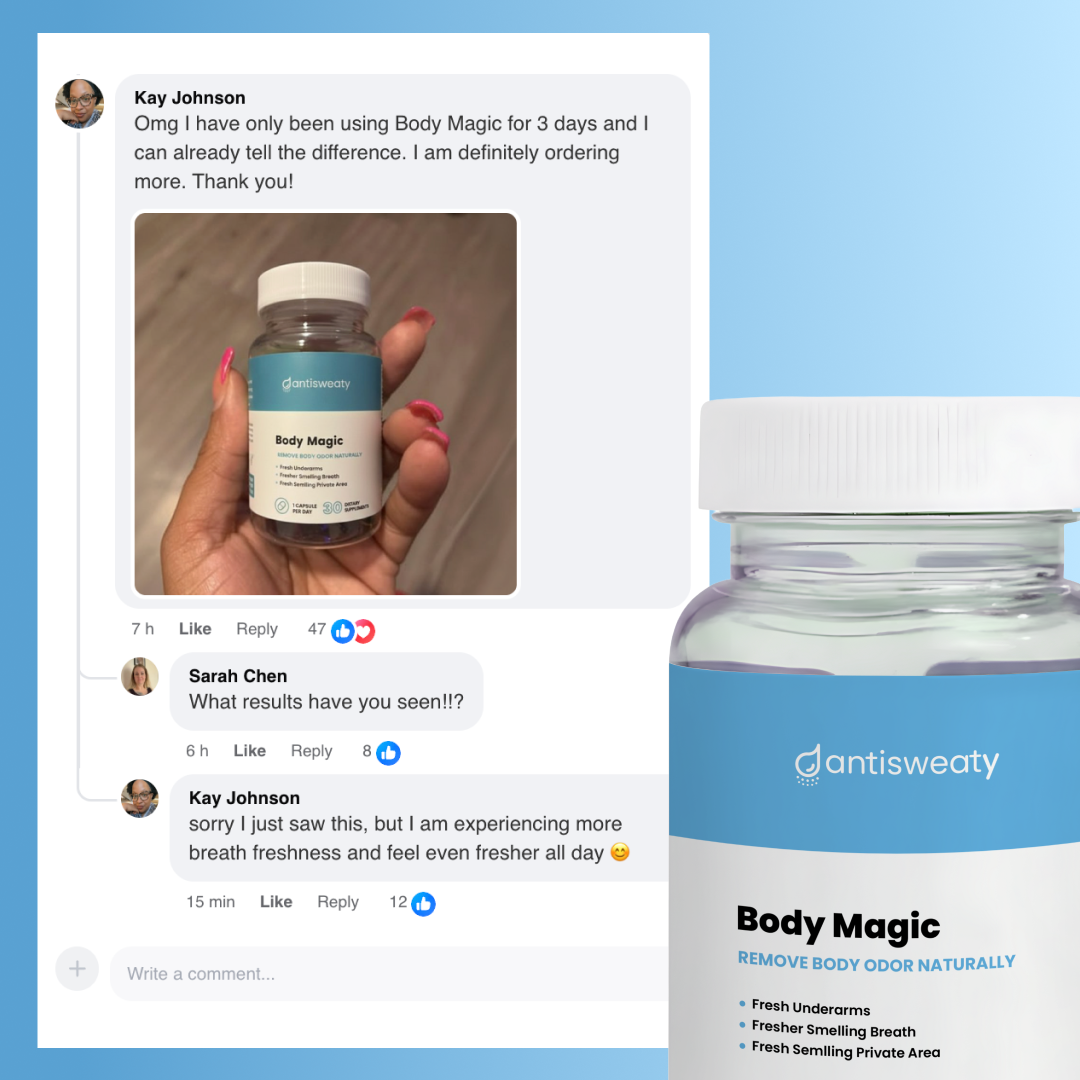 Body Magic – Chlorophyll Pill for Body Odor